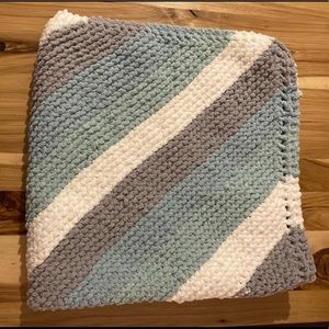 Handmade Knitted Baby Blanket